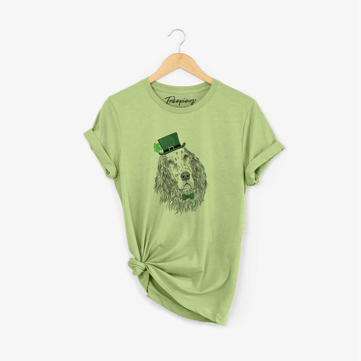 St. Patrick&#39;s Dexter the English Setter - Unisex Crewneck