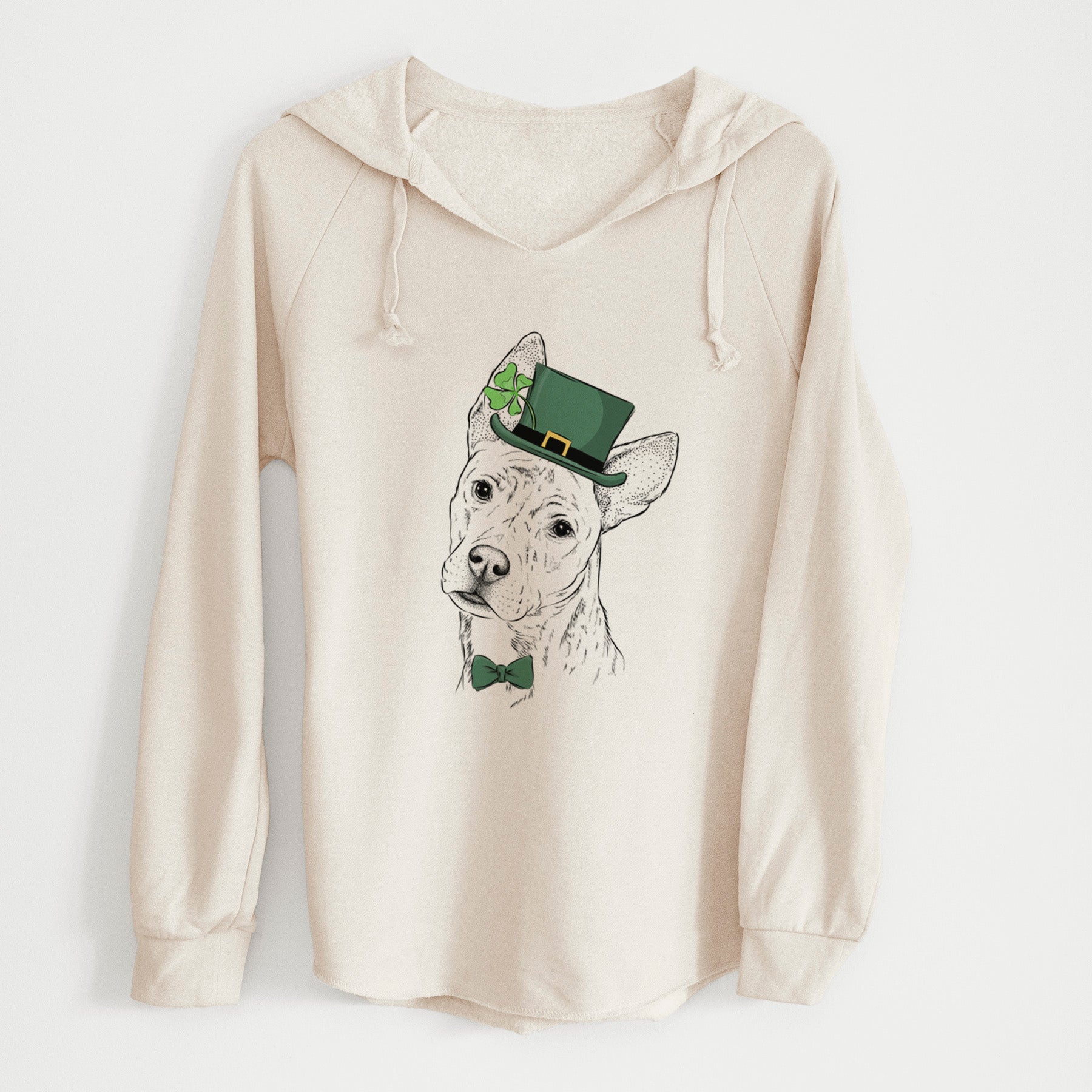 St. Patrick's Diesel the Mixed Breed - Cali Wave Hooded Sweatshirt