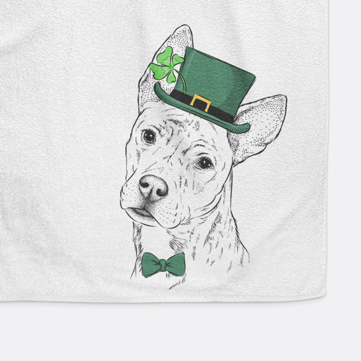 Diesel the Mixed Breed Decorative Hand Towel