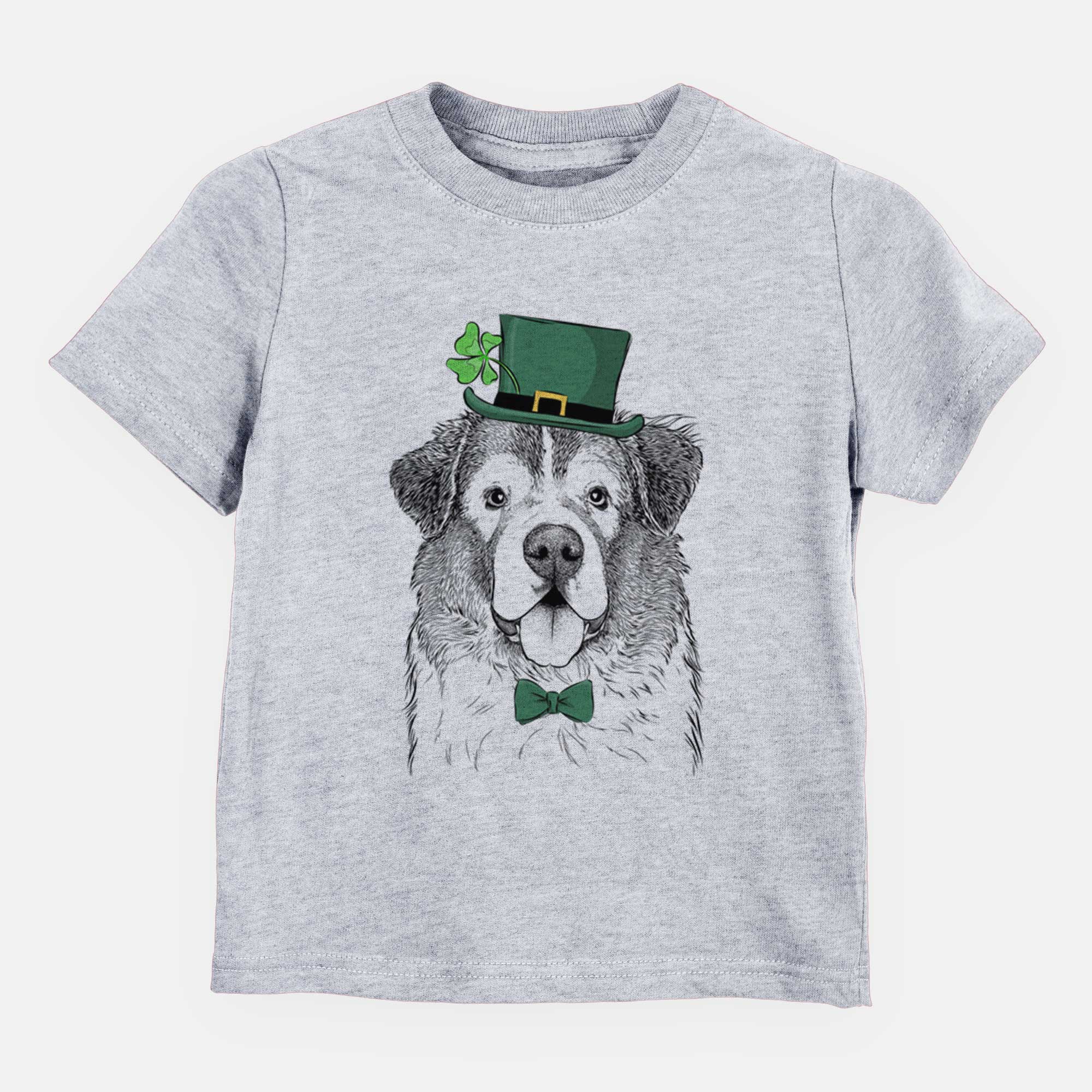 St. Patricks Dilly the Saint Bernard - Kids/Youth/Toddler Shirt