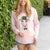 St. Patrick's Diva the Greyhound - Cali Wave Hooded Sweatshirt