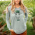 St. Patrick's Diva the Greyhound - Cali Wave Hooded Sweatshirt