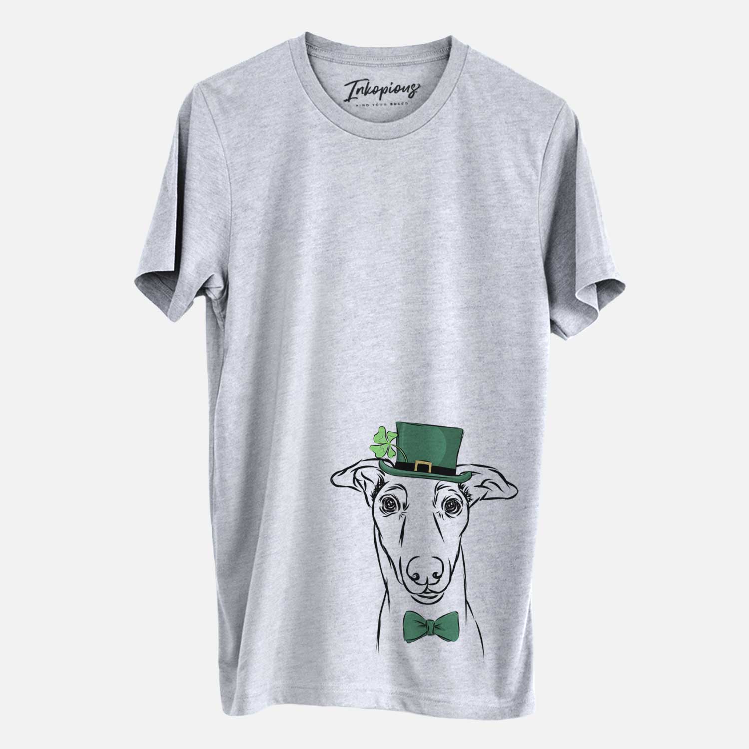 St. Patrick's Diva the Greyhound - Unisex Crewneck