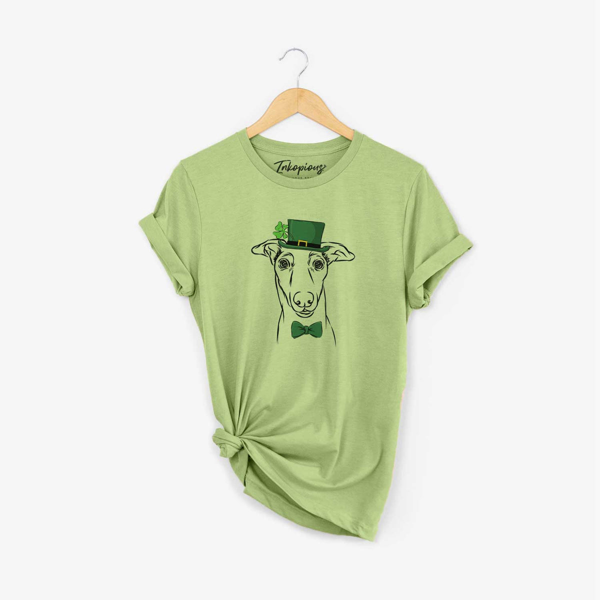 St. Patrick&#39;s Diva the Greyhound - Unisex Crewneck