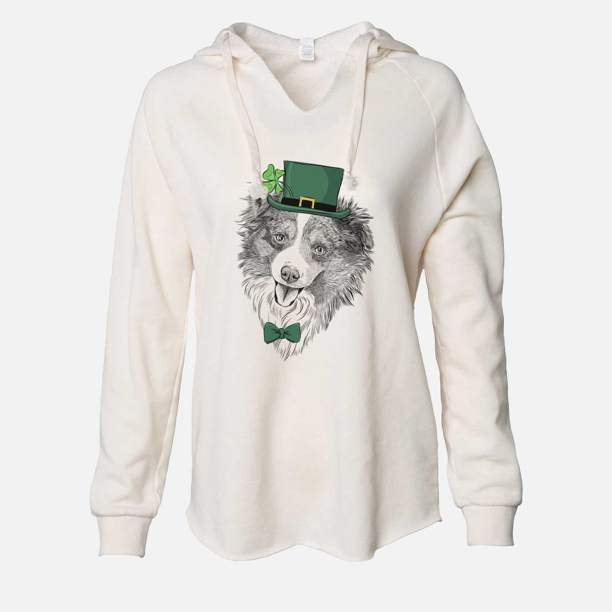 St. Patrick's Doc the Mini Aussie - Cali Wave Hooded Sweatshirt