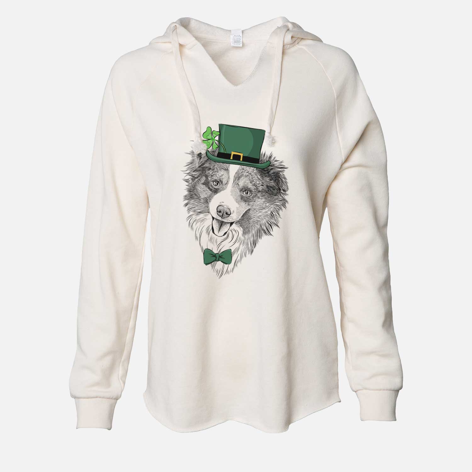 St. Patrick's Doc the Mini Aussie - Cali Wave Hooded Sweatshirt