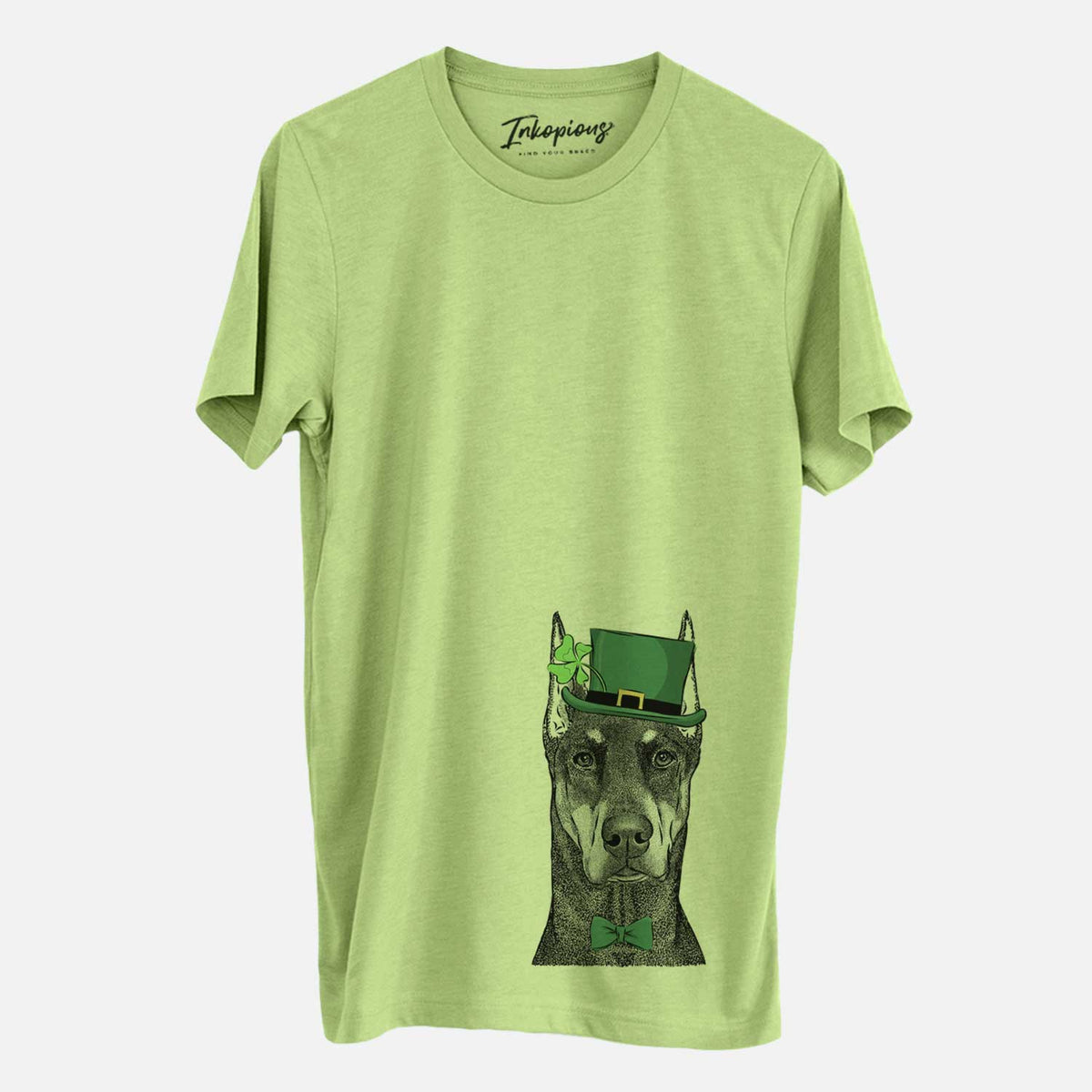 St. Patrick's Drake the Doberman Pinscher - Unisex Crewneck