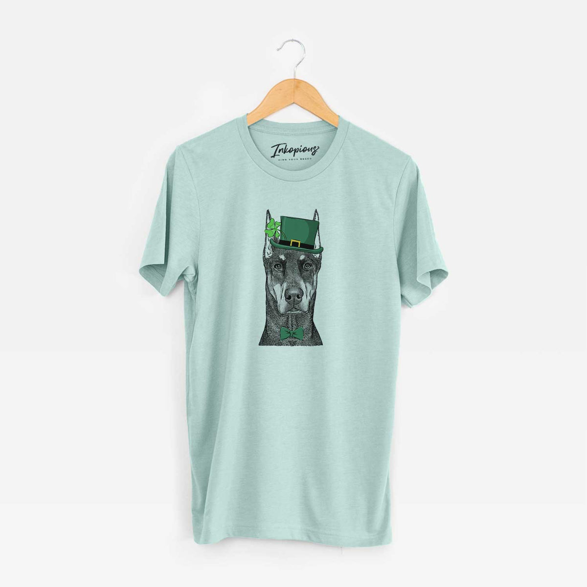 St. Patrick's Drake the Doberman Pinscher - Unisex Crewneck