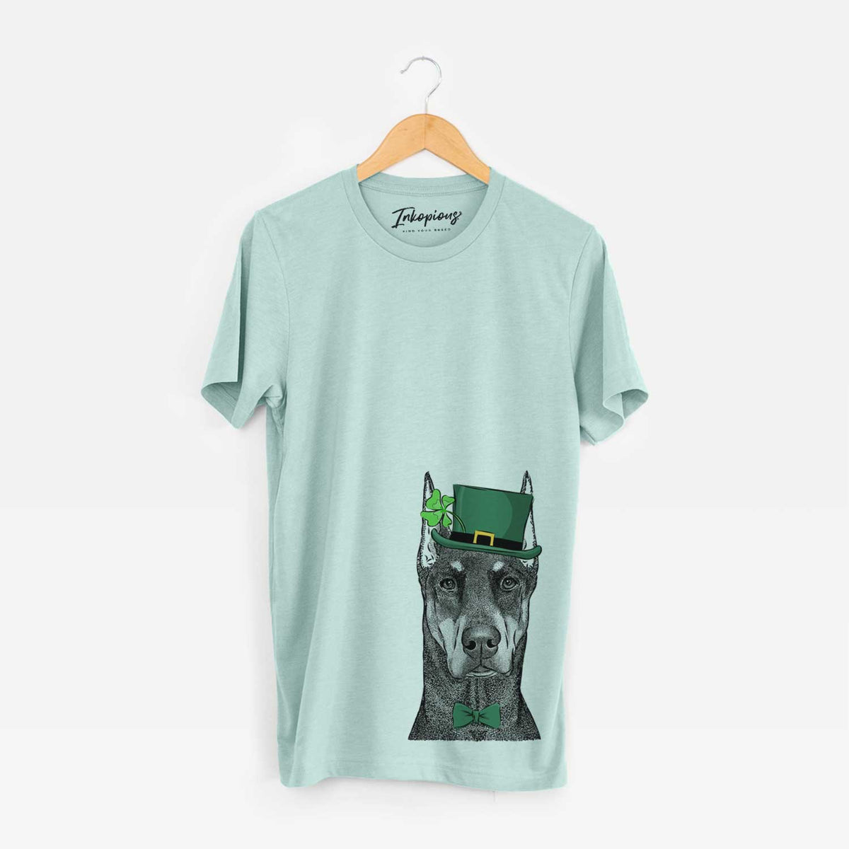 St. Patrick's Drake the Doberman Pinscher - Unisex Crewneck