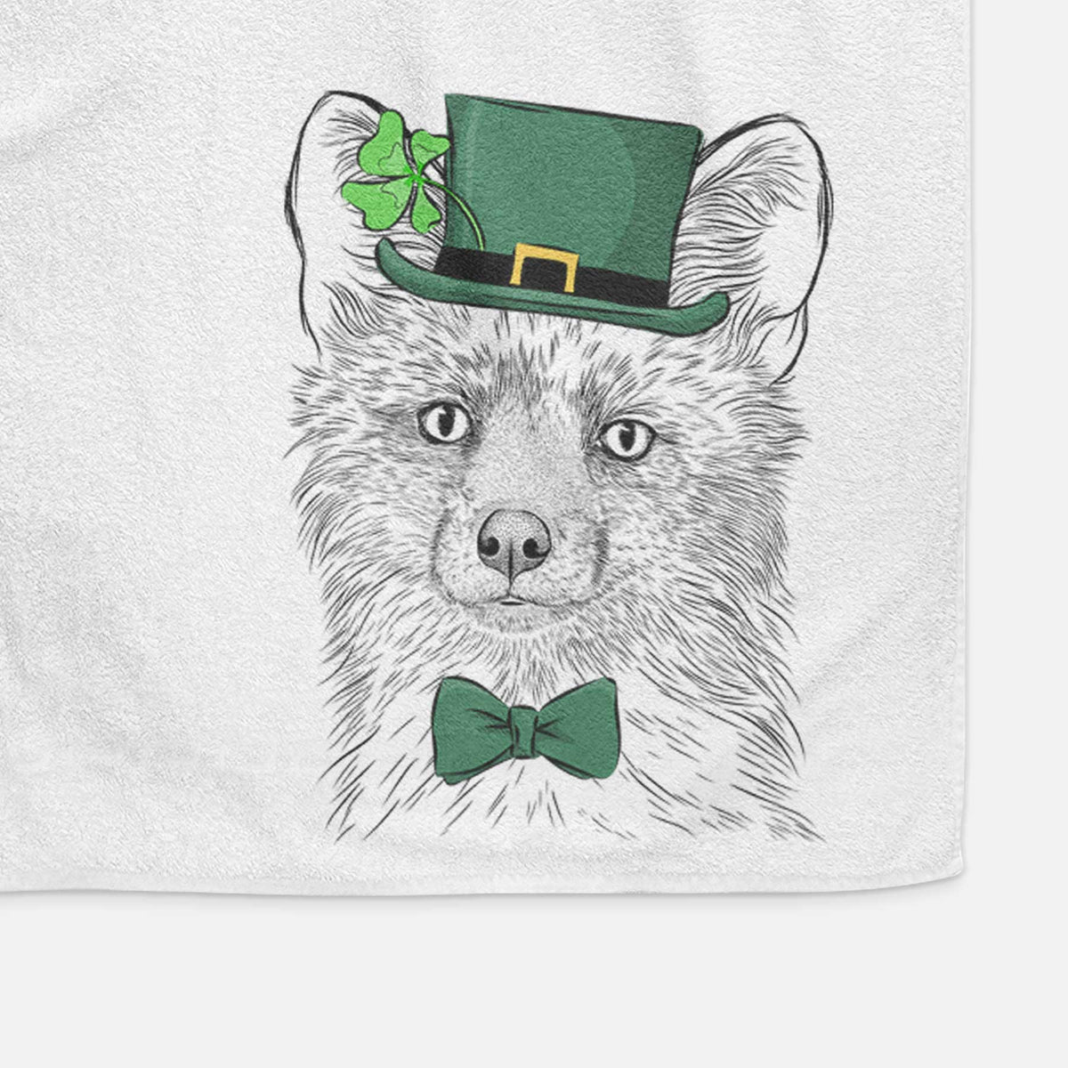 Drax the Red Fox Decorative Hand Towel