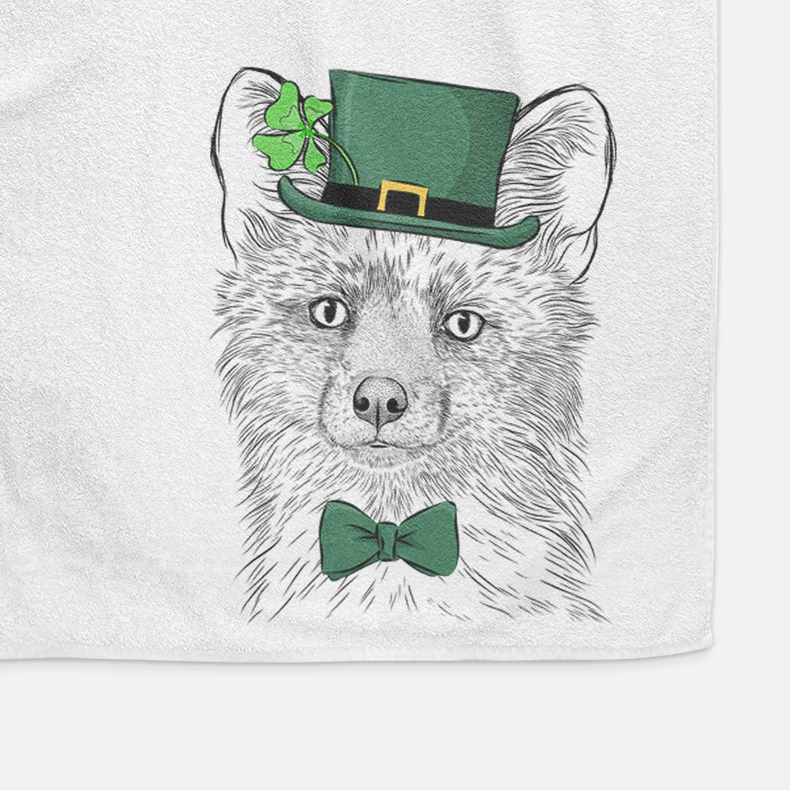 Drax the Red Fox Decorative Hand Towel