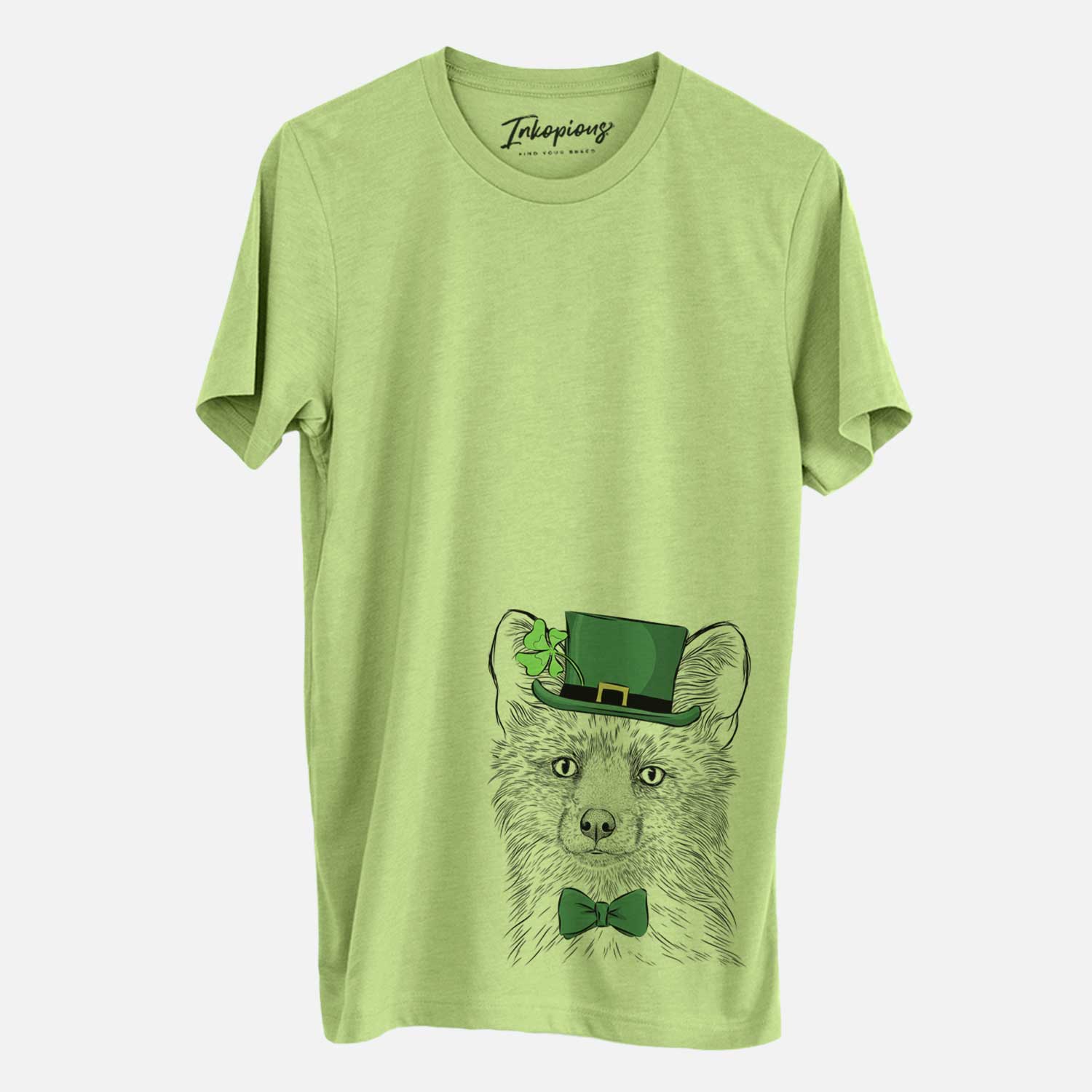 St. Patrick's Drax the Red Fox - Unisex Crewneck