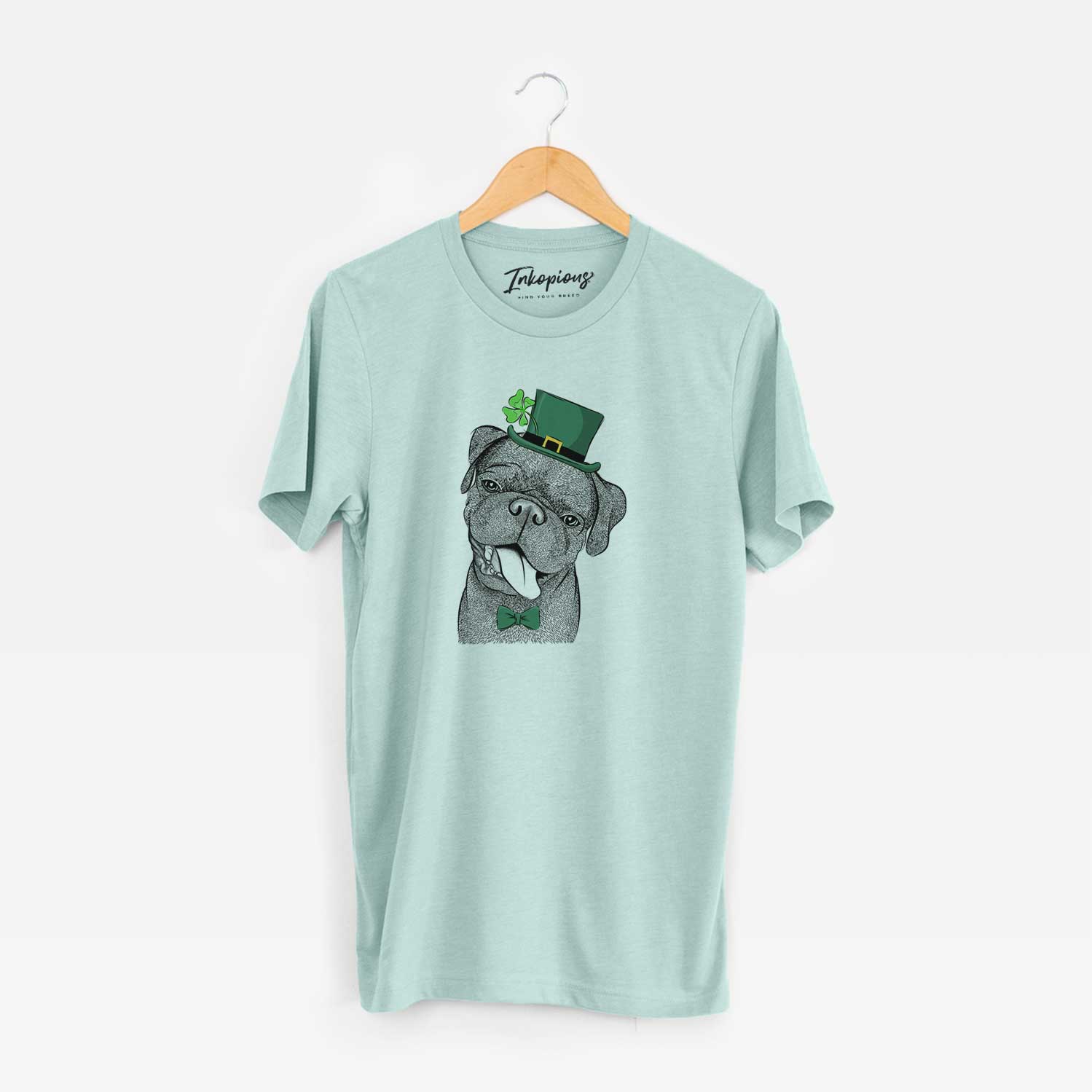 St. Patrick's Dudley Danger the Pug - Unisex Crewneck