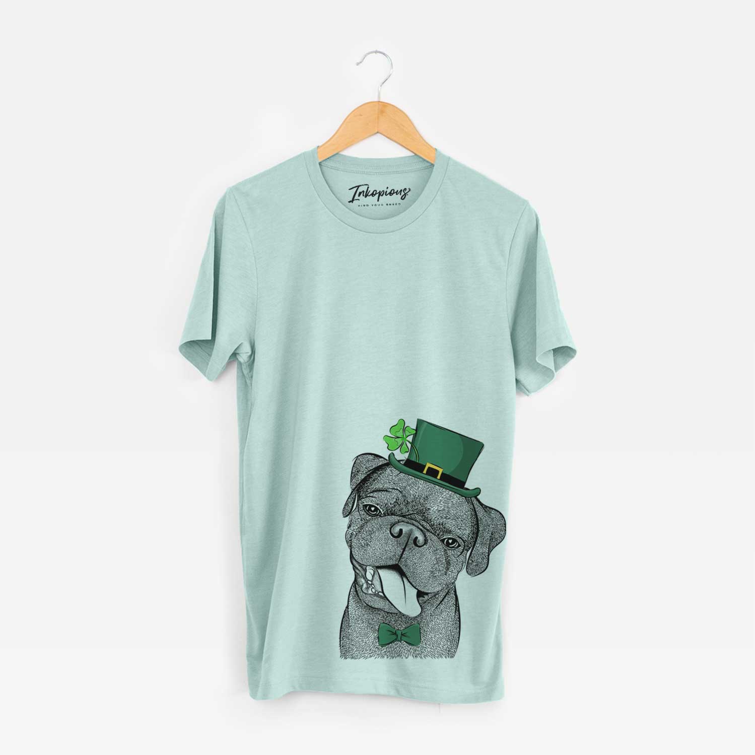 St. Patrick's Dudley Danger the Pug - Unisex Crewneck