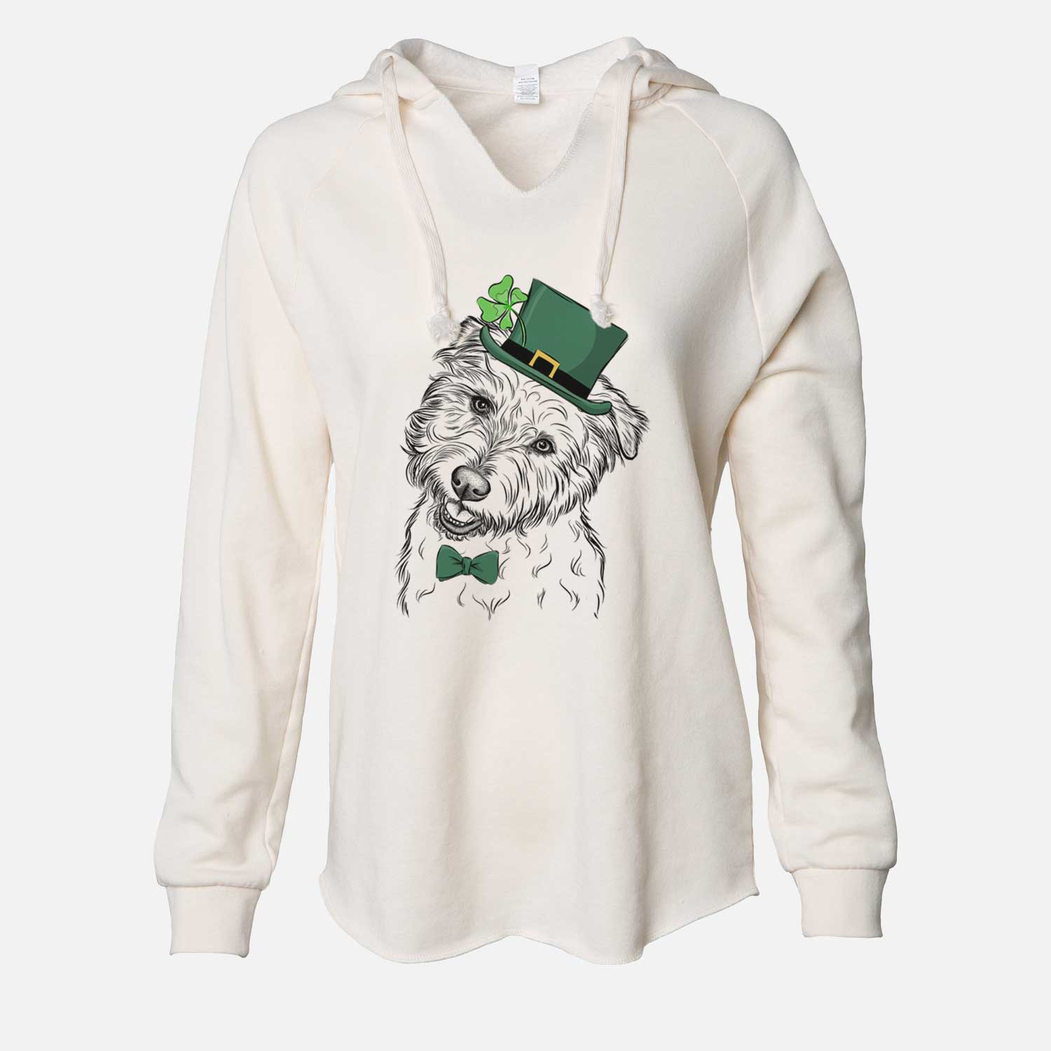 St. Patrick's Duffy the Glen of Imaal Terrier - Cali Wave Hooded Sweatshirt