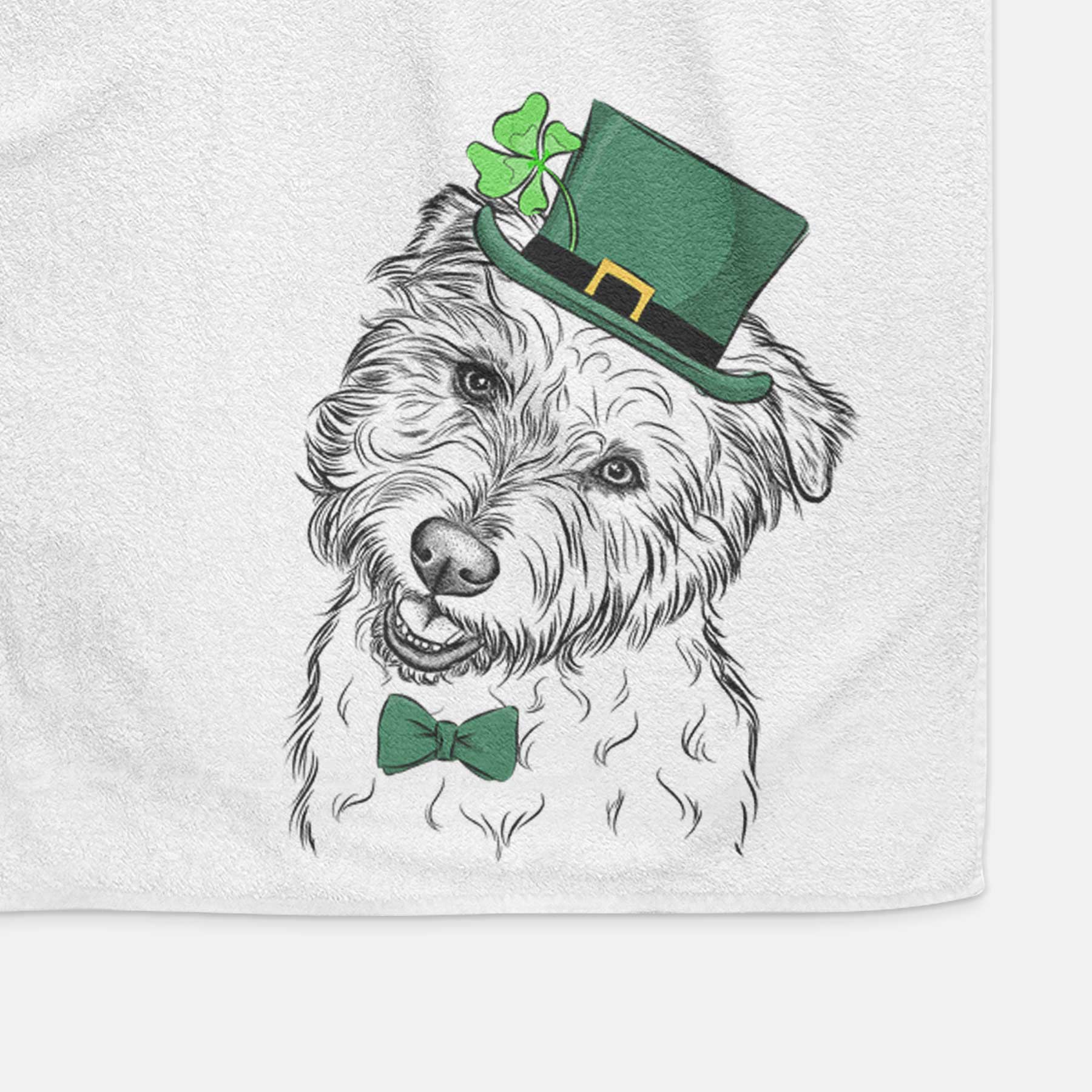 Duffy the Glen of Imaal Terrier Decorative Hand Towel