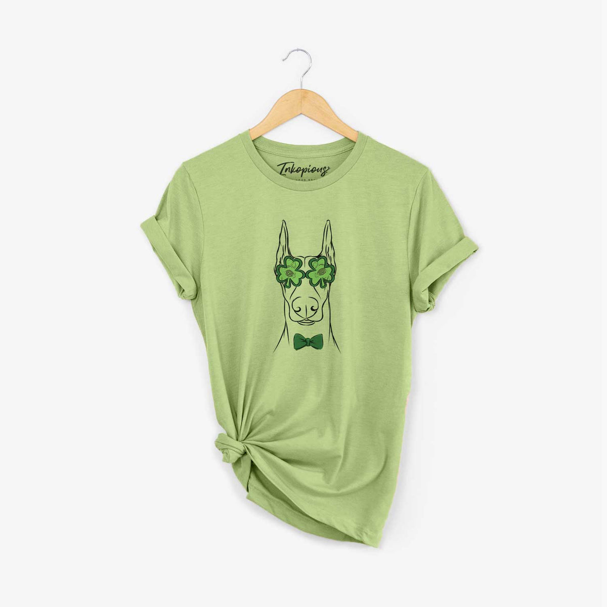 St. Patrick's Duke the Doberman Pinscher - Unisex Crewneck