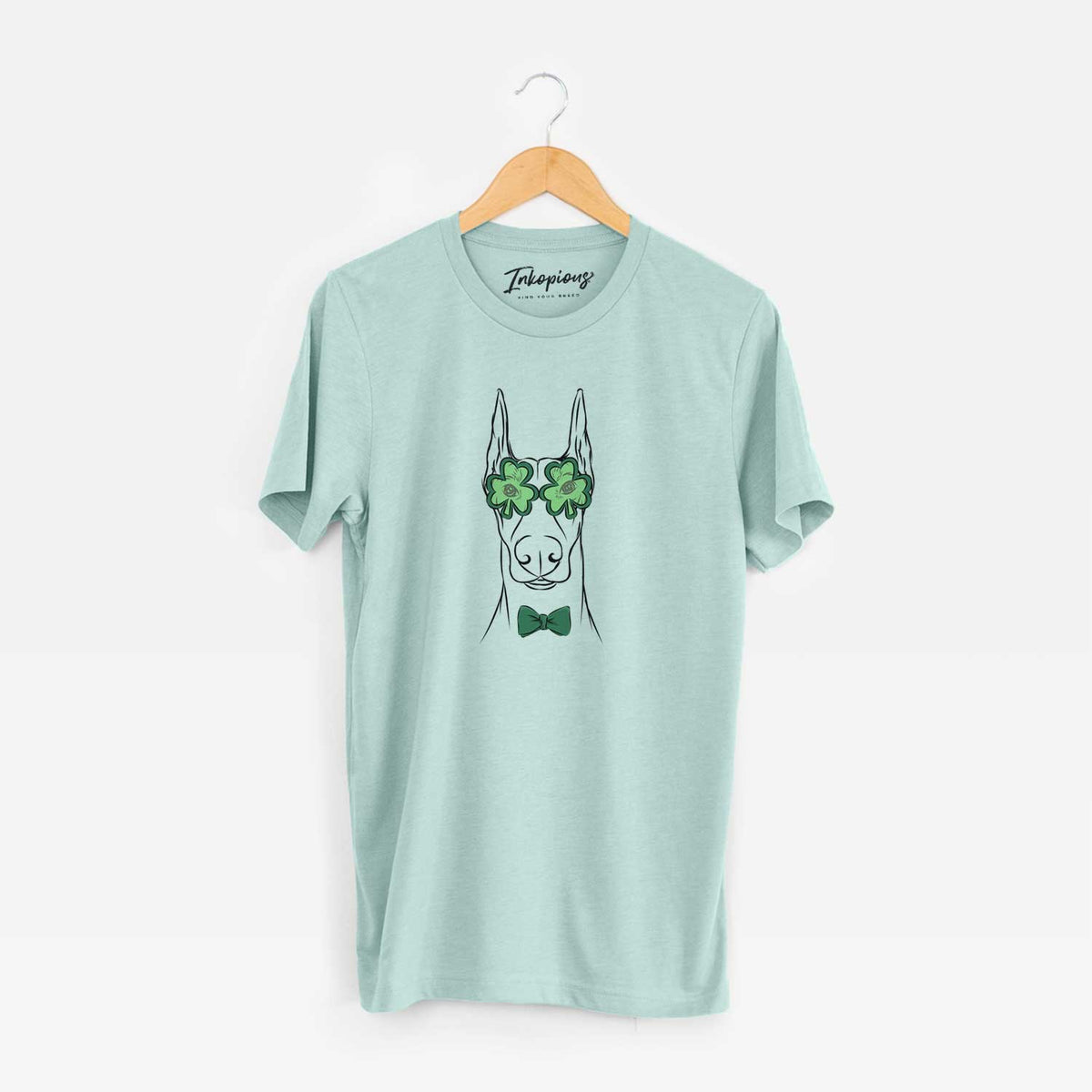 St. Patrick's Duke the Doberman Pinscher - Unisex Crewneck