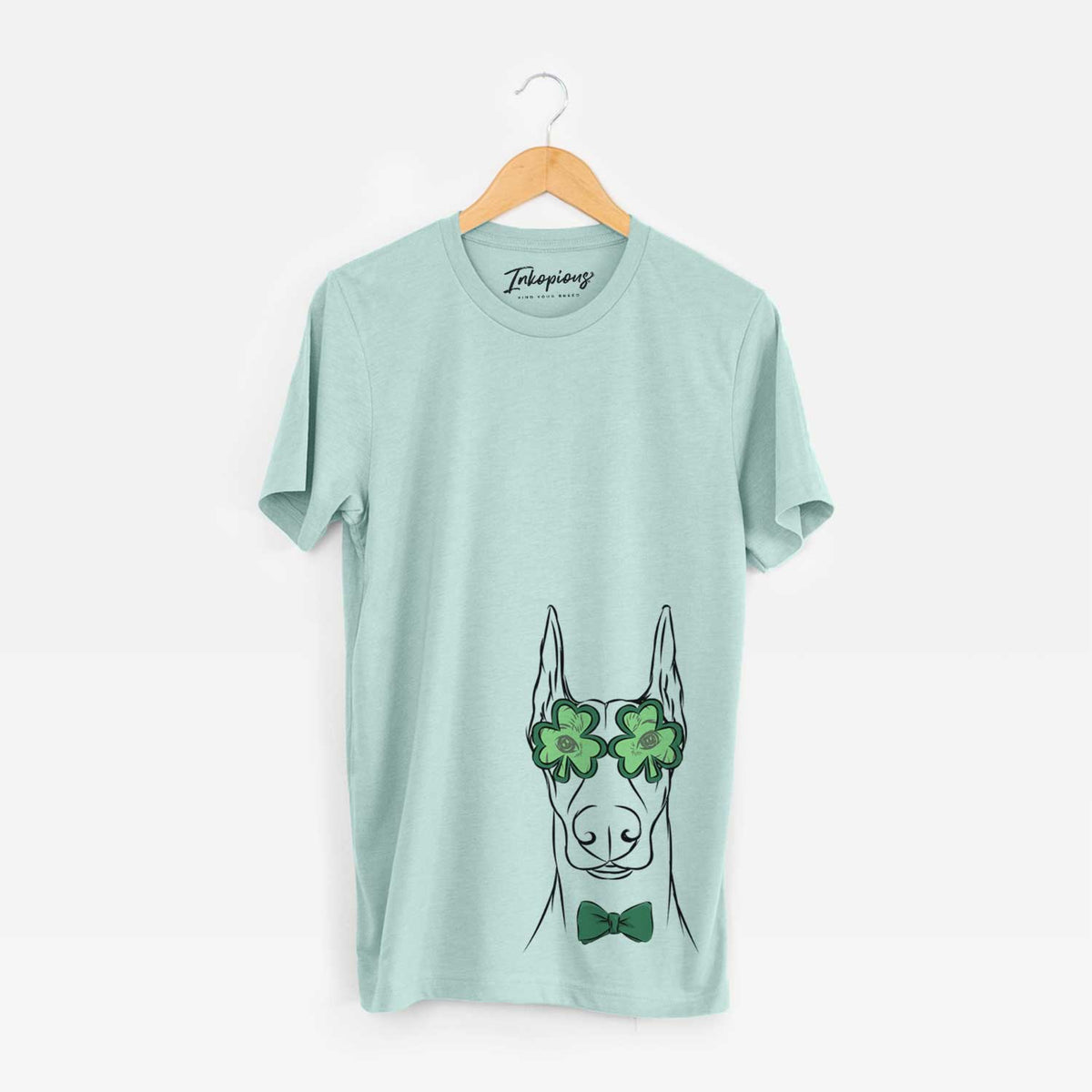 St. Patrick's Duke the Doberman Pinscher - Unisex Crewneck