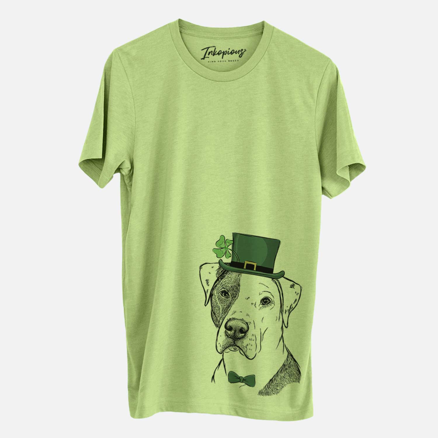 St. Patrick's Duke the American Staffordshire Terrier Mix - Unisex Crewneck