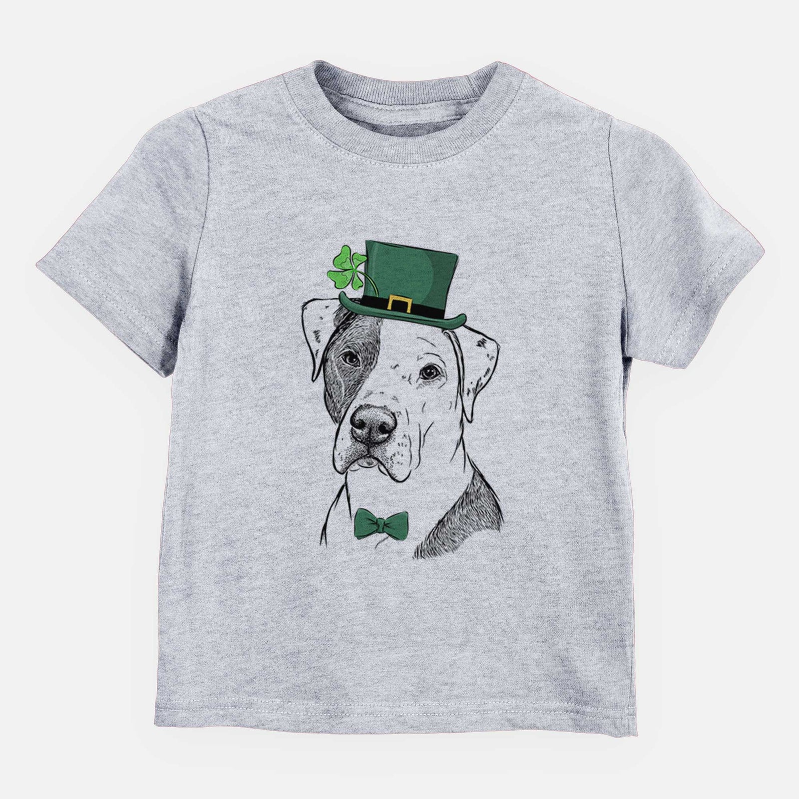 St. Patricks Duke the American Staffordshire Terrier Mix - Kids/Youth/Toddler Shirt