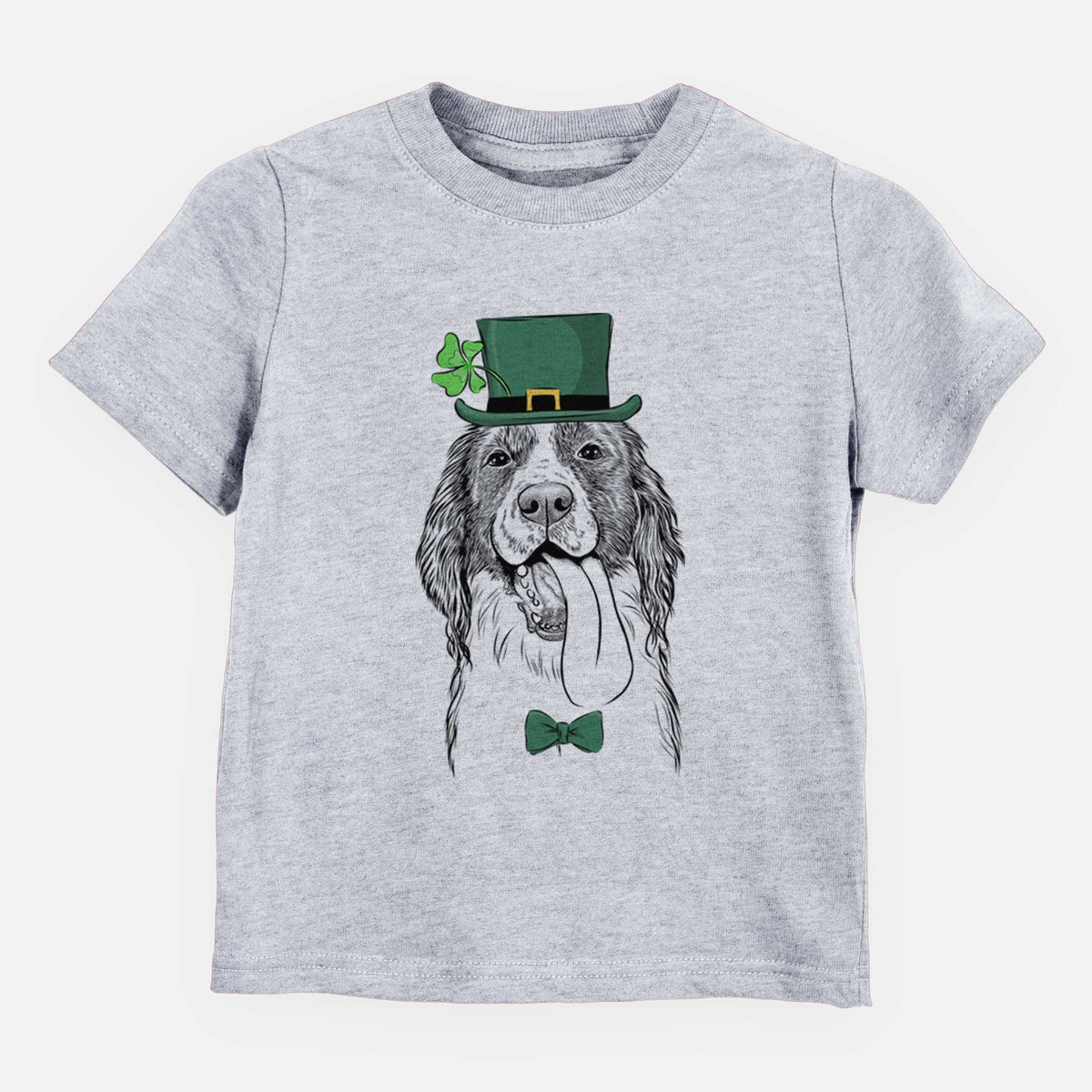 St. Patricks Duke the English Springer Spaniel - Kids/Youth/Toddler Shirt