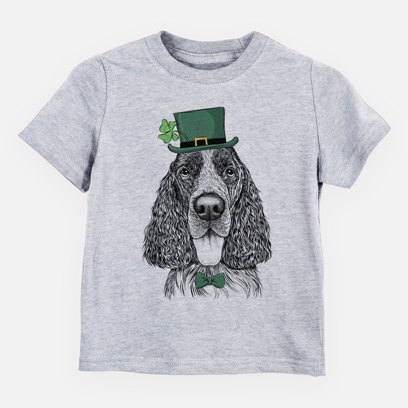 St. Patricks Duke the English Springer Spaniel - Kids/Youth/Toddler Shirt