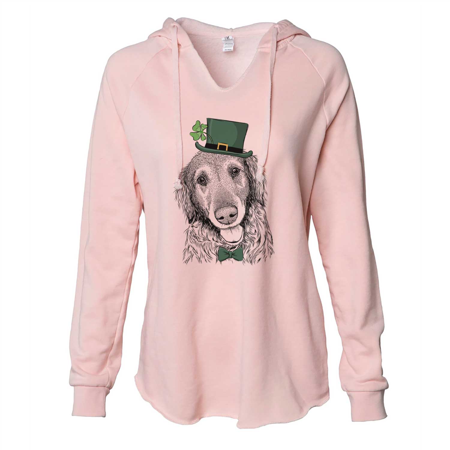 St. Patrick's Duncan the Golden Retriever - Cali Wave Hooded Sweatshirt