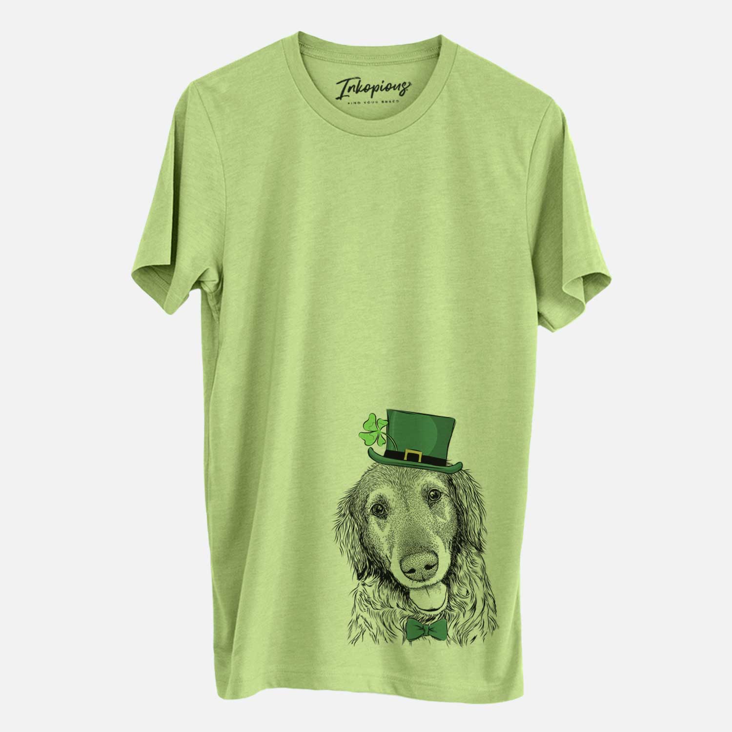 St. Patrick's Duncan the Golden Retriever - Unisex Crewneck