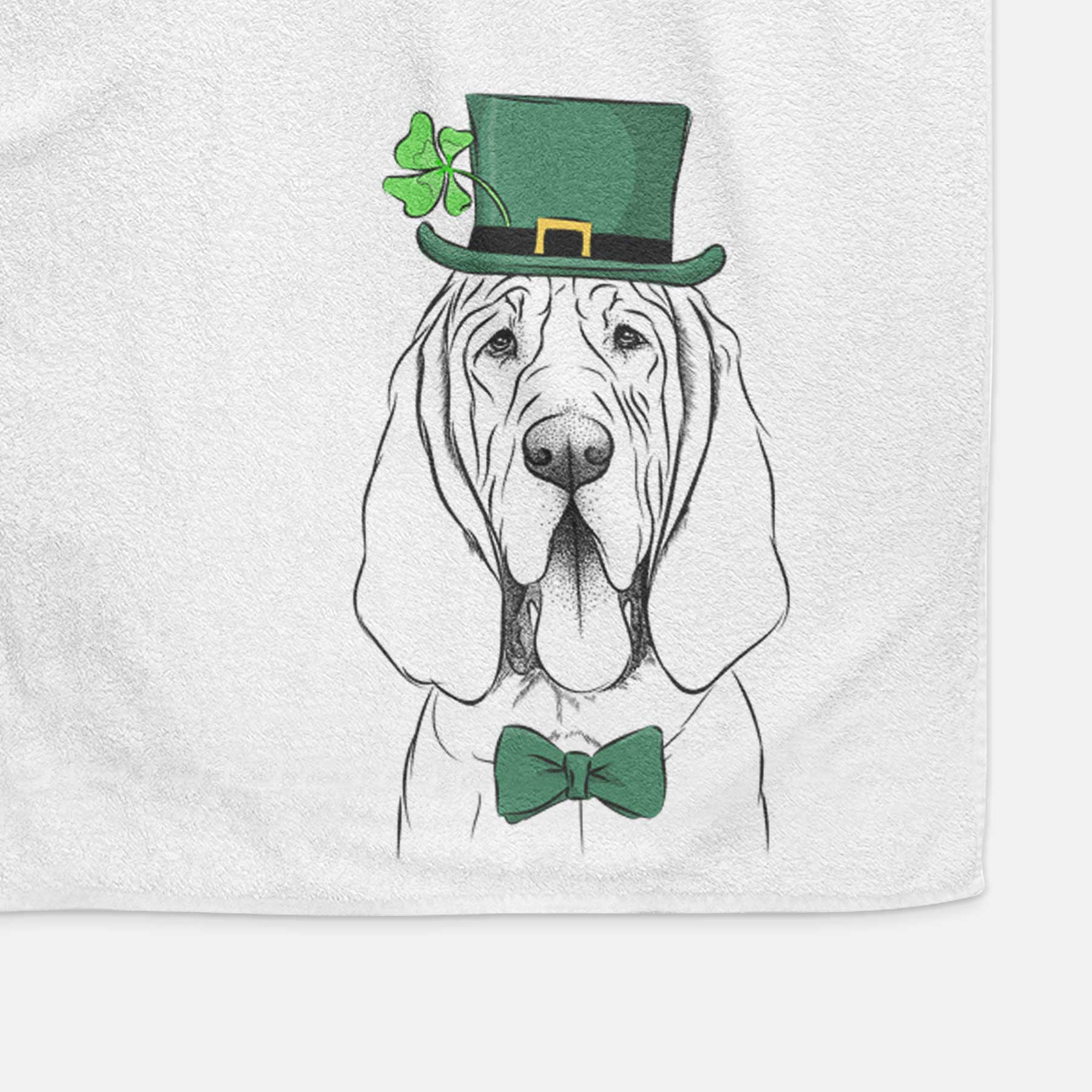 Earl the Bloodhound Decorative Hand Towel