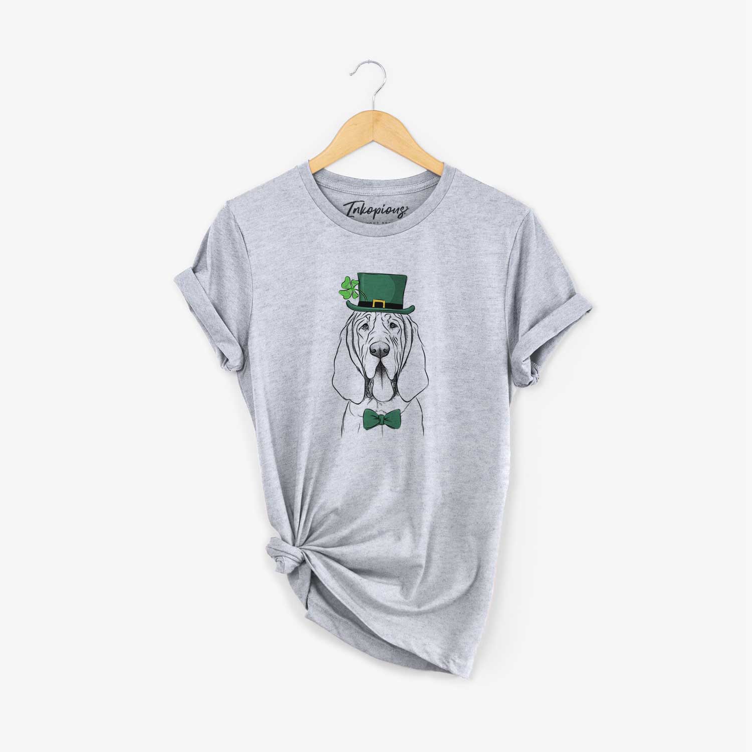 St. Patrick's Earl the Bloodhound - Unisex Crewneck