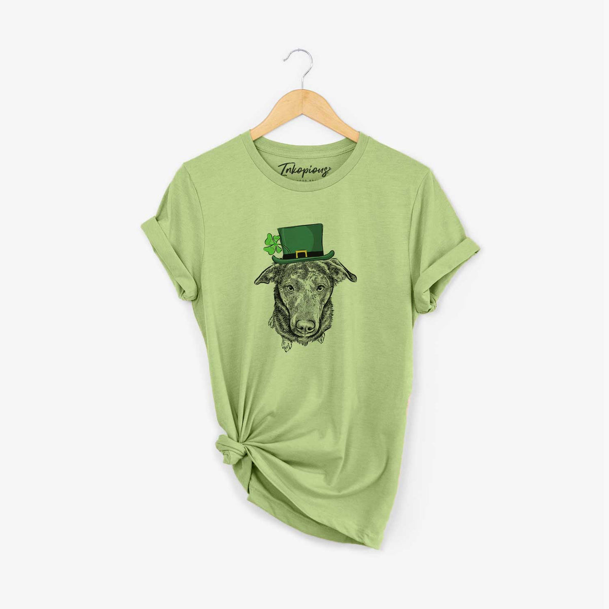 St. Patrick&#39;s Echo the Pitbull Beagle Mix - Unisex Crewneck