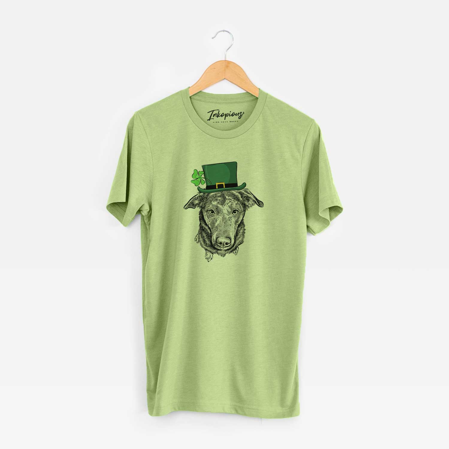 St. Patrick's Echo the Pitbull Beagle Mix - Unisex Crewneck