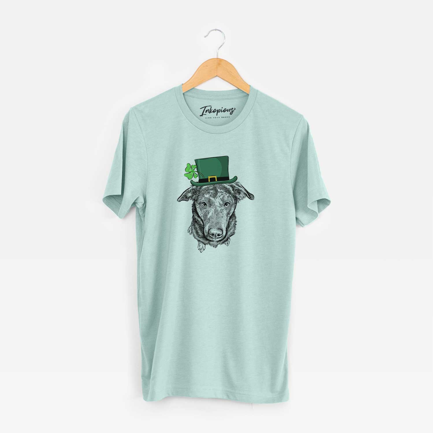 St. Patrick's Echo the Pitbull Beagle Mix - Unisex Crewneck