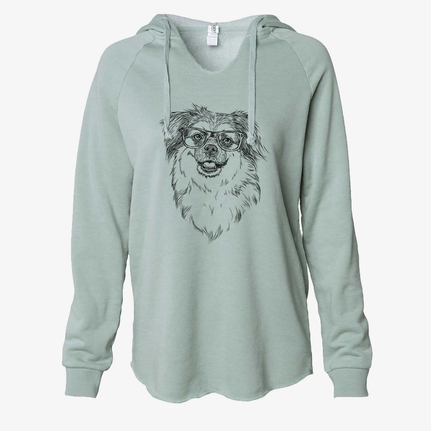 St. Patrick's Ed the Tibetan Spaniel - Cali Wave Hooded Sweatshirt