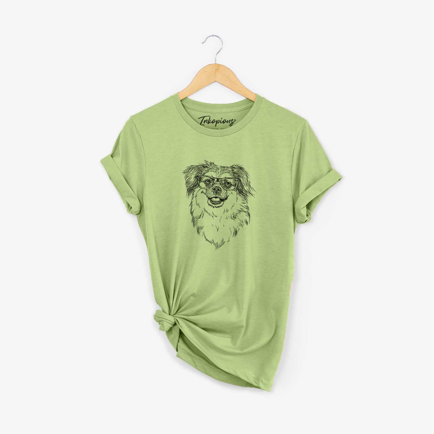 St. Patrick's Ed the Tibetan Spaniel - Unisex Crewneck