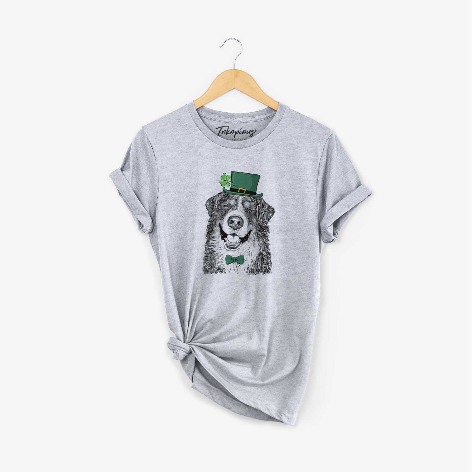 St. Patrick's Eiger the Bernese Mountain Dog - Unisex Crewneck