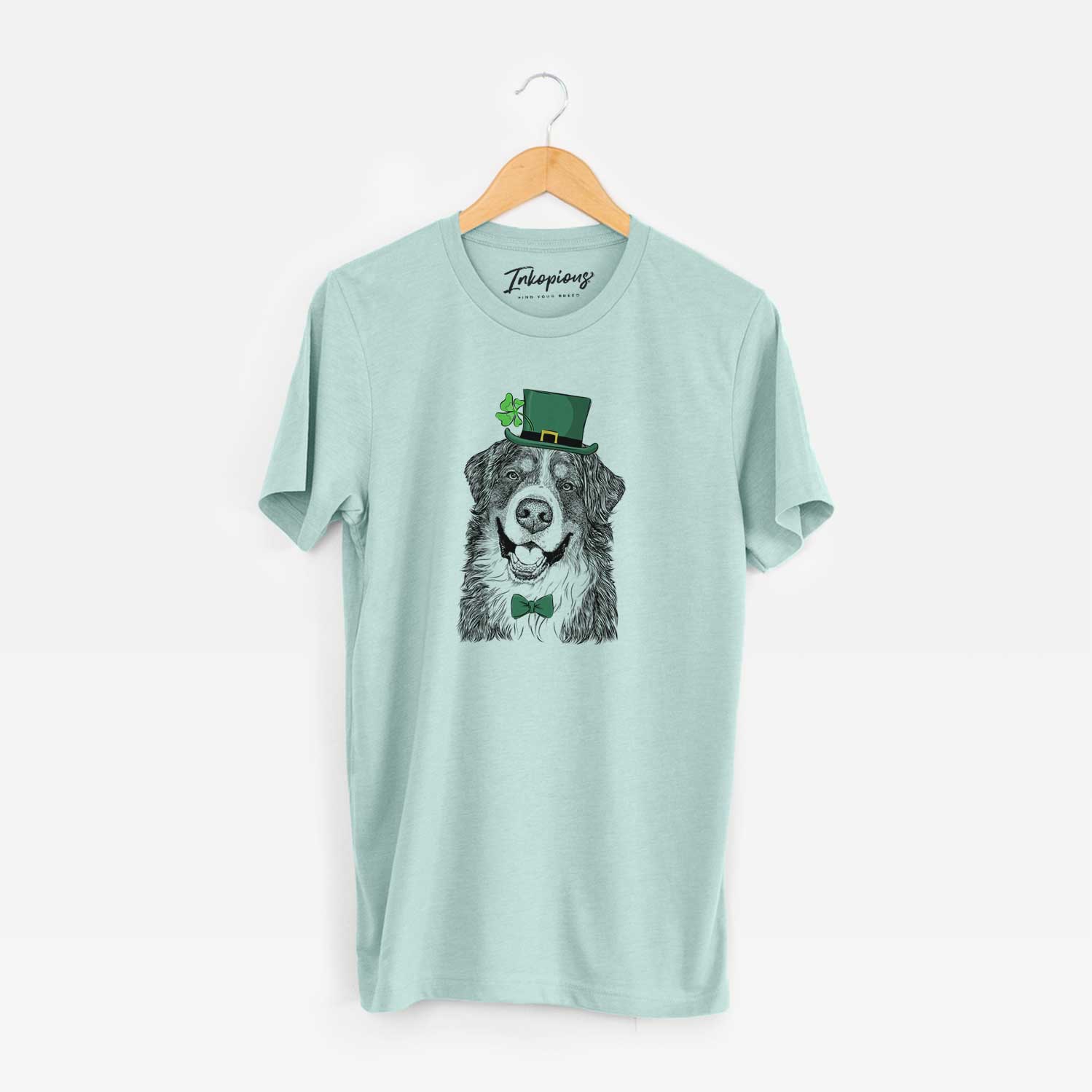 St. Patrick's Eiger the Bernese Mountain Dog - Unisex Crewneck