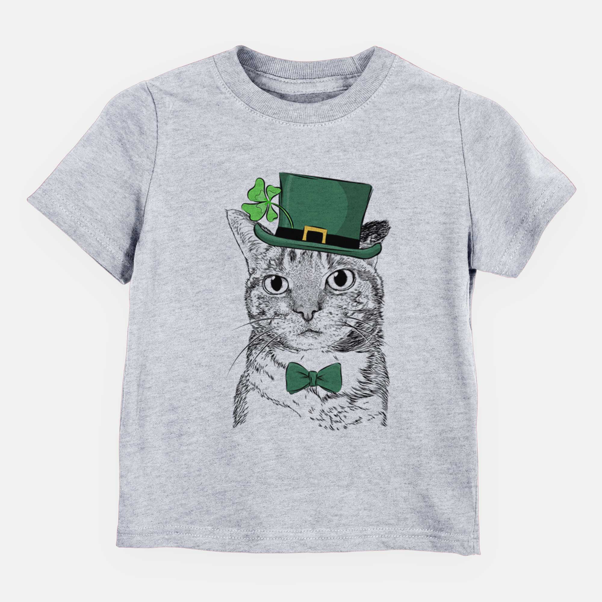 St. Patricks Eleanor the Domestic Shorthair Cat - Kids/Youth/Toddler Shirt