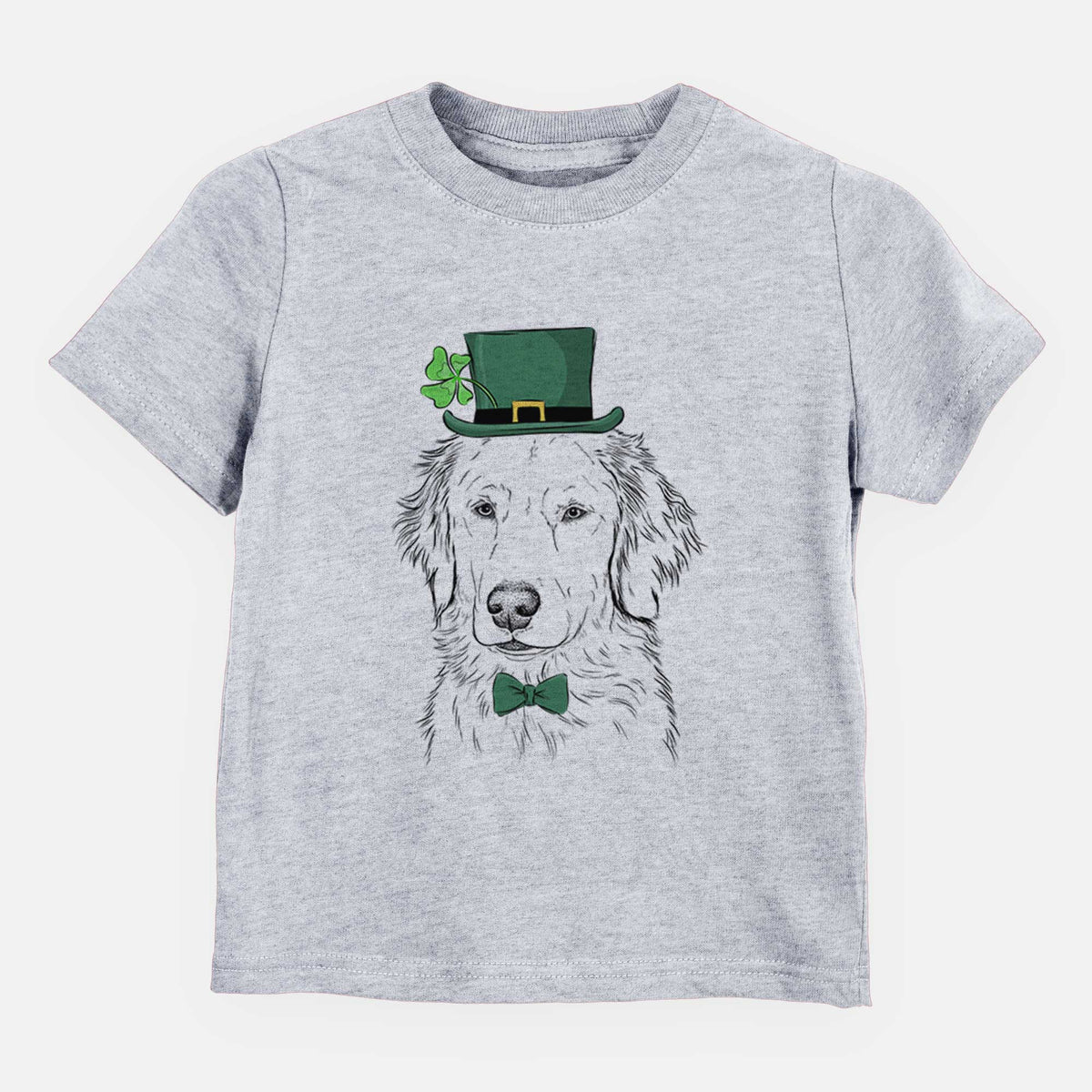 St. Patricks Eli the Golden Retriever - Kids/Youth/Toddler Shirt