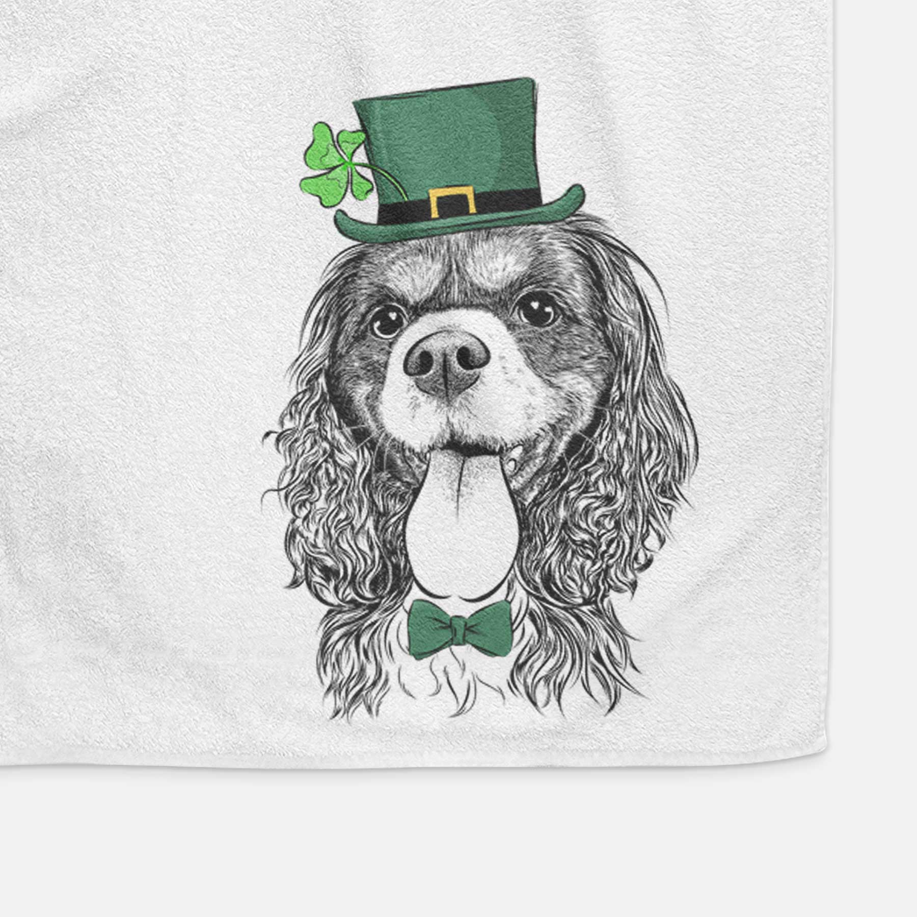 Elizabeth the Cavalier King Charles Spaniel Decorative Hand Towel