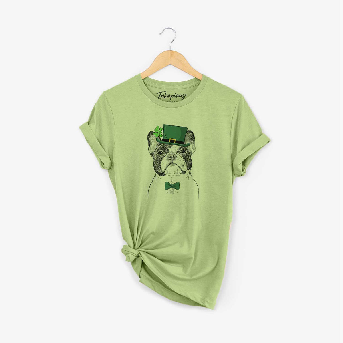 St. Patrick&#39;s Ella the French Bulldog - Unisex Crewneck