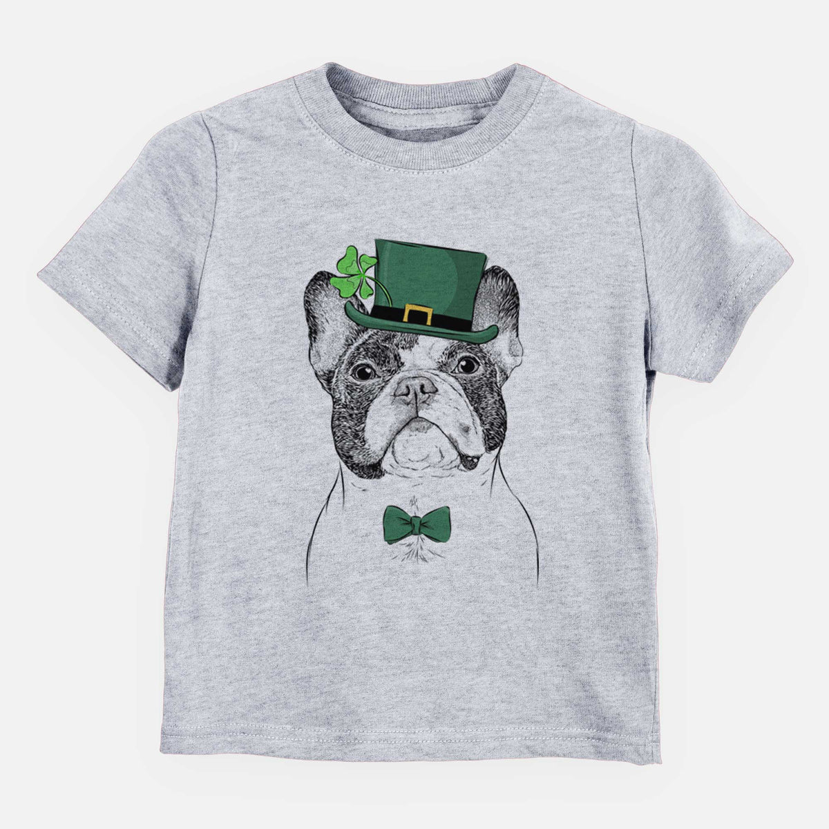 St. Patricks Ella the French Bulldog - Kids/Youth/Toddler Shirt