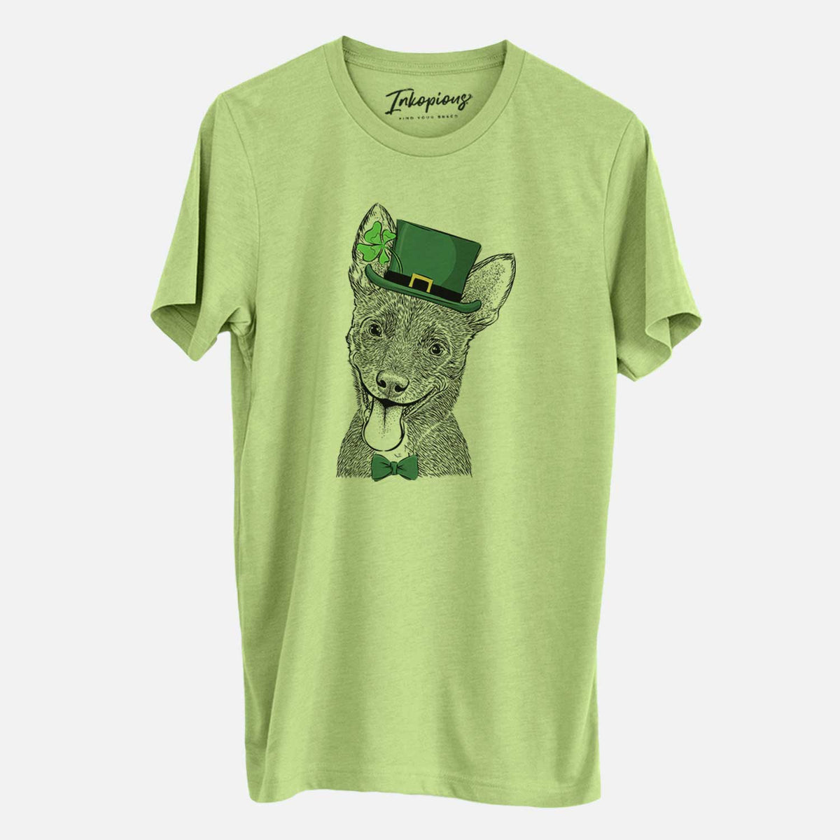 St. Patrick&#39;s Elvira the Terrier Mix - Unisex Crewneck