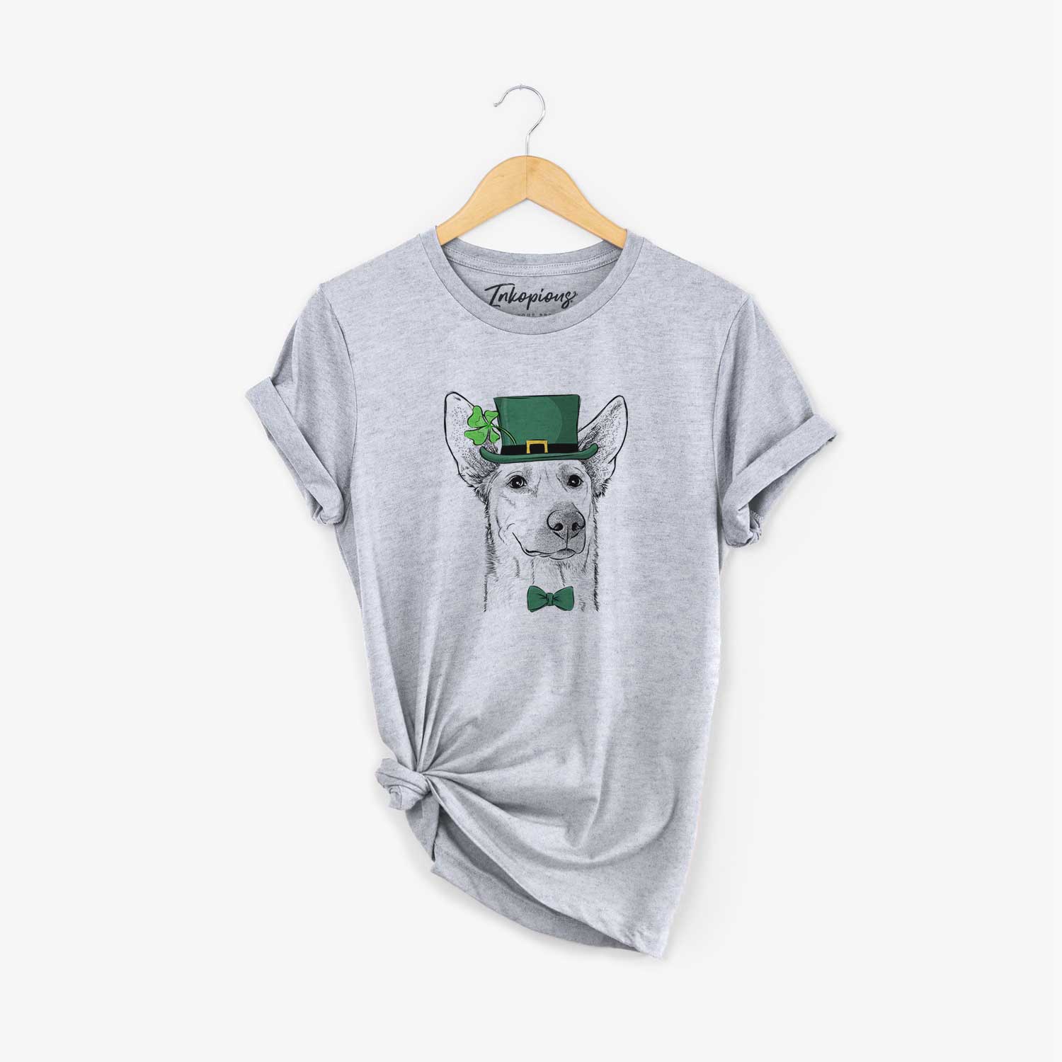 St. Patrick's Ember the Shepherd Mix - Unisex Crewneck
