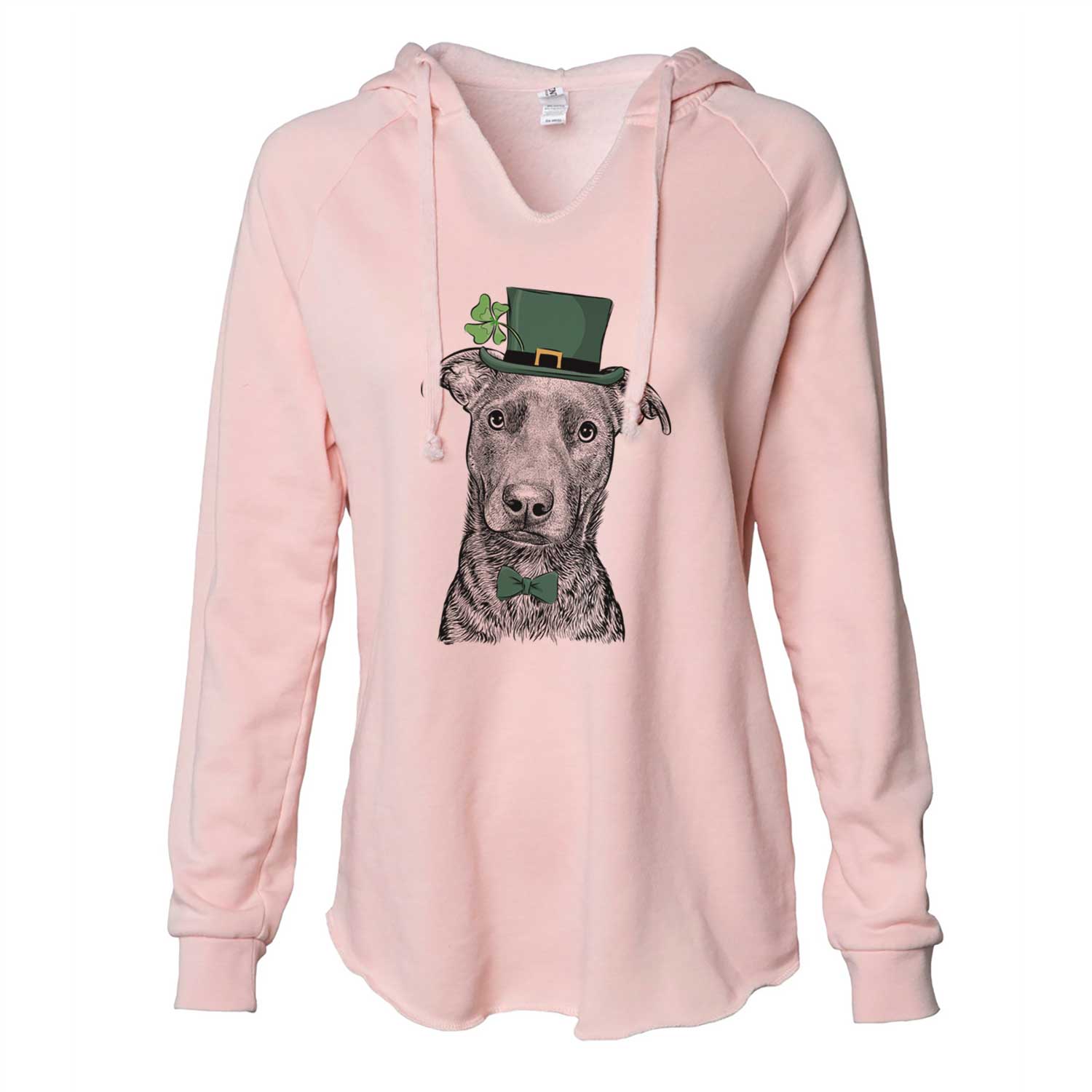 St. Patrick's Embyr the Mixed Breed - Cali Wave Hooded Sweatshirt