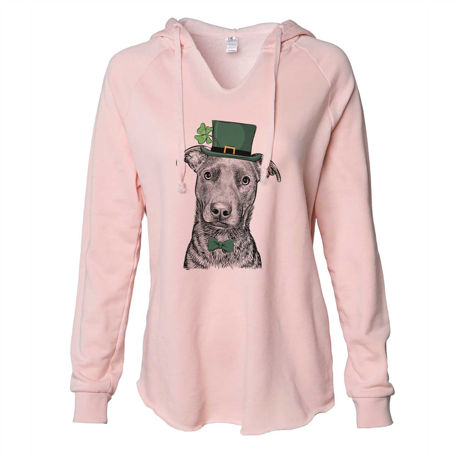 St. Patrick's Embyr the Mixed Breed - Cali Wave Hooded Sweatshirt