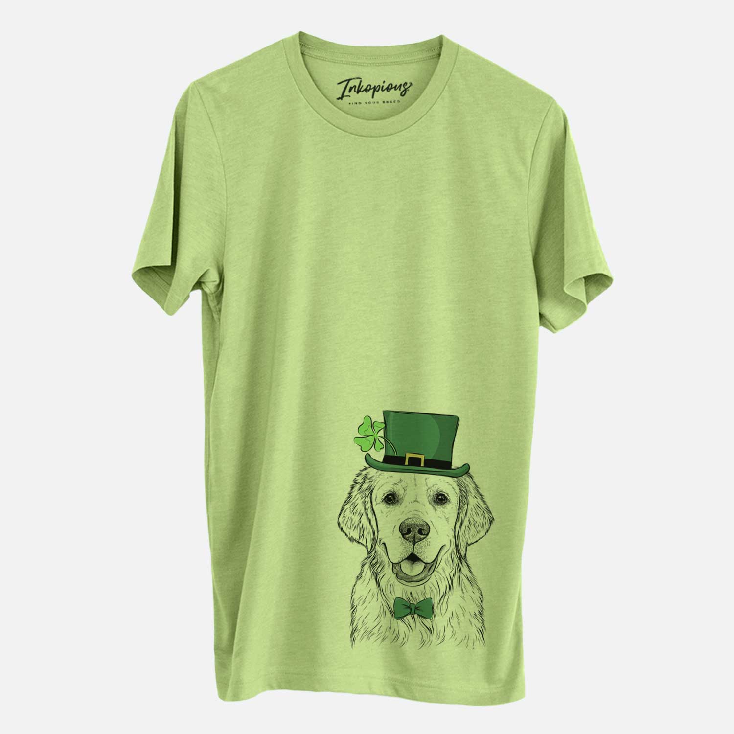 St. Patrick's Emma the Golden Retriever - Unisex Crewneck