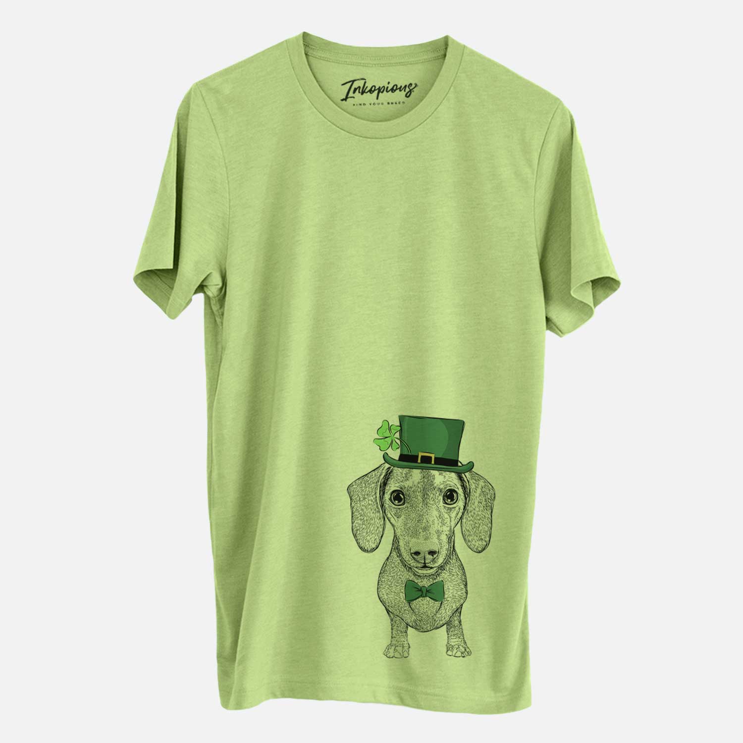 St. Patrick's Ernie the Mini Dachshund - Unisex Crewneck