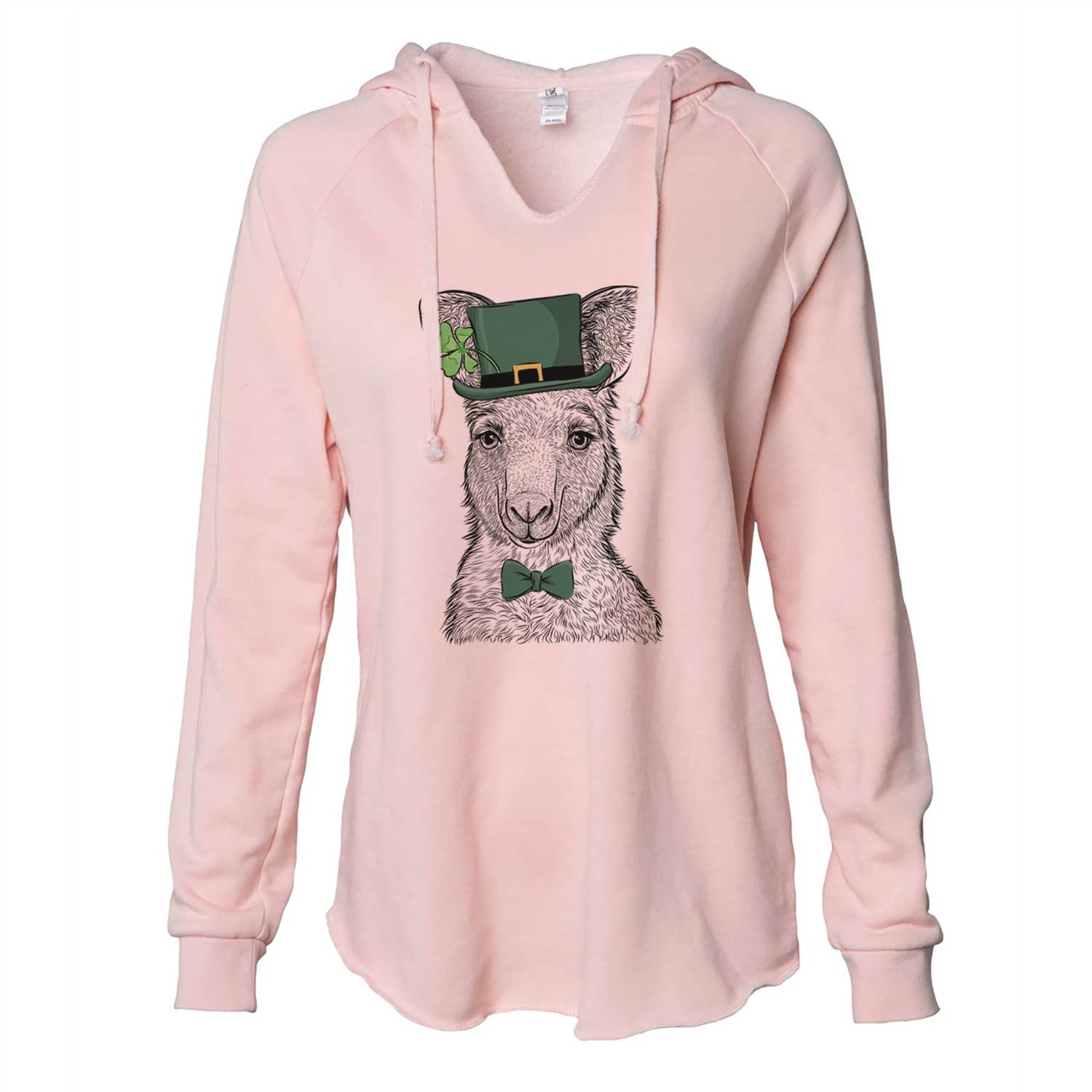 St. Patrick's Evelyn the Eastern Grey Kangaroo - Cali Wave Hooded Sweatshirt